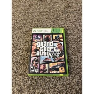 Grand Theft Auto V Complete w/ Manual & Map (Microsoft Xbox 360)